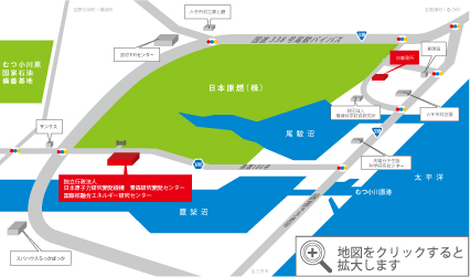 事務所移転先地図