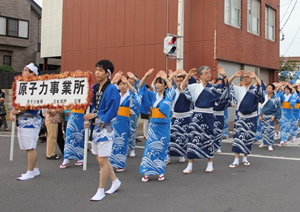 大洗八朔祭に参加しました。(2017年8月20日)