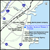 Map of Tokai Research and Development Center(Nuclear Science Research Institute)