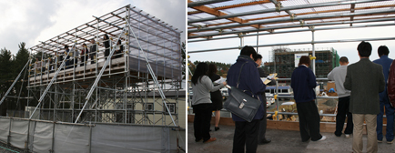 BAサイト見学風景