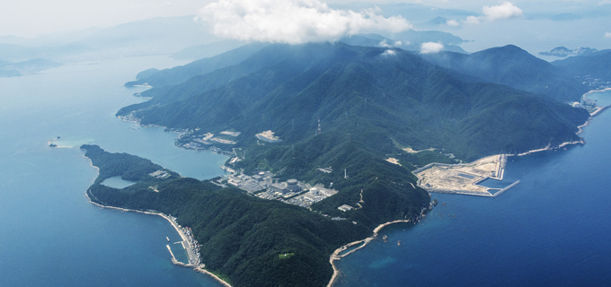 Tsuruga Peninsula where Fugen is located