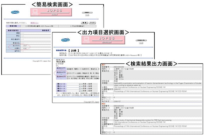 外部発表等の履歴 画像