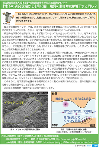 第18回－物質の動きかたは地下水と同じ？