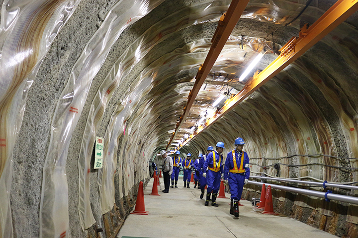 地下施設整備の状況 深地層研究計画の状況｜国立研究開発法人日本原子力研究開発機構 幌延深地層研究センター