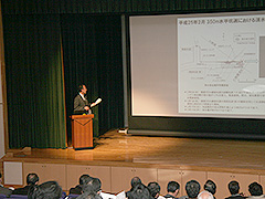 調査研究計画についての説明の様子