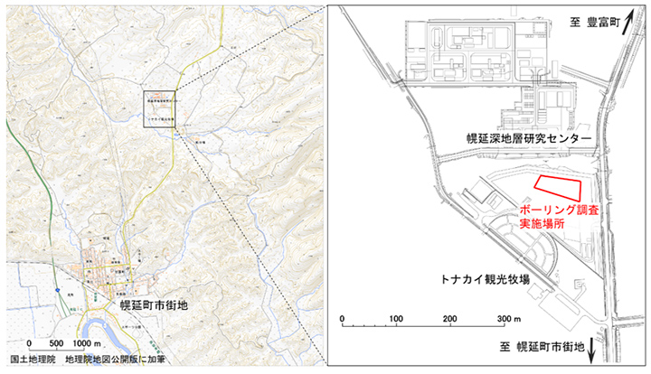 ボーリング調査位置