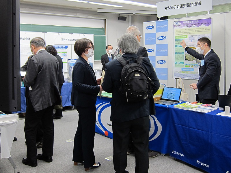 展示会場の様子