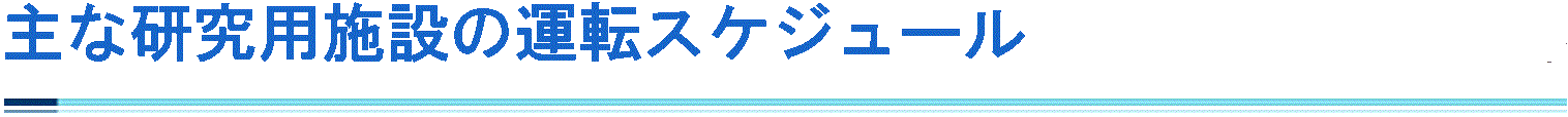 主な施設の状況