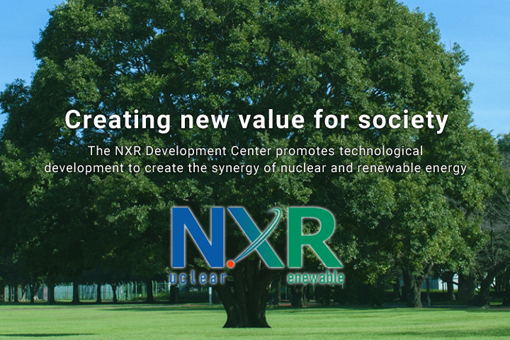 JAEA / The NXR Development Center is a flexible network-type organization that forms networks with many organizations inside and outside JAEA and aims to implement R&D results in society through open innovation.