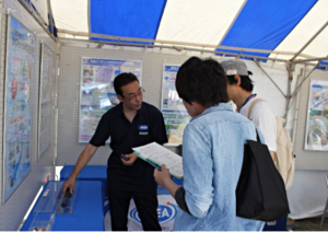 「水戸市環境フェア2018」に出展しました。(2018年6月3日)