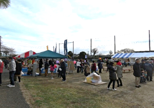 大洗農産物まつりに参加しました。(2018年12月16日)