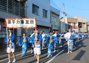 大洗八朔祭に参加しました。(2019年8月25日)