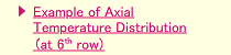 Example of Axial Temperature Distribution (at 6<sup>th</sup> row)