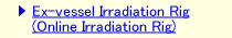 Ex-vessel Irradiation Rig (Online Irradiation Rig)