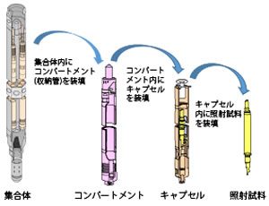 キャプセル型照射試験装置