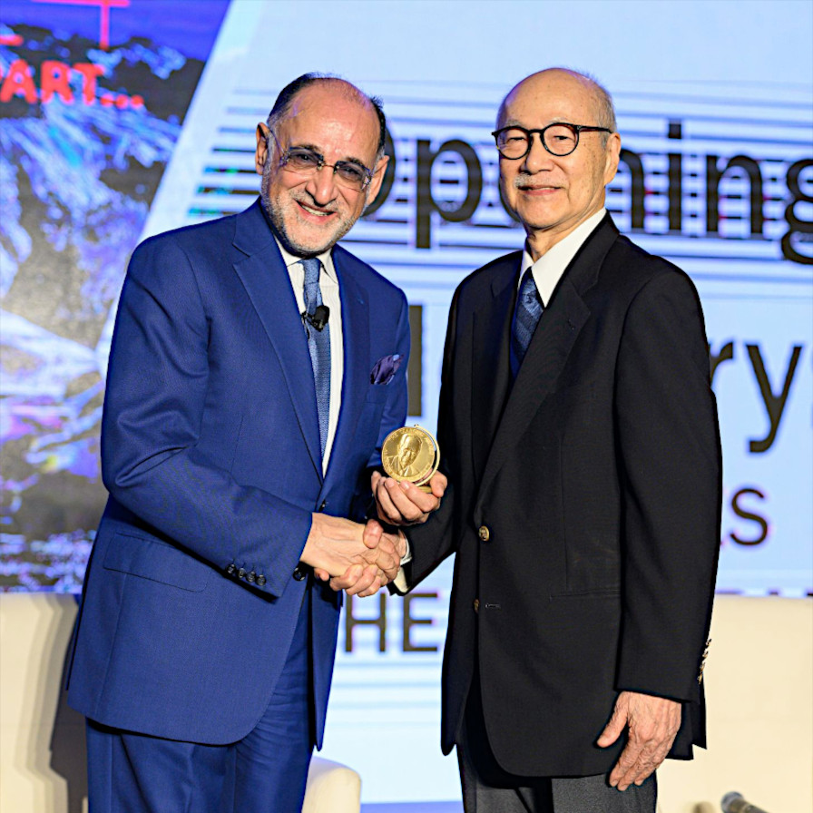 二ノ方先生とDr. H.M. Hashemian