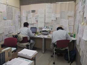 two JAEA experts who were dispatched at the radiation helplines in Fukushima Prefecture