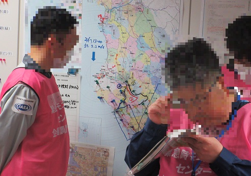 Technical support at Emergency Monitoring Center （Kagoshima Prefecture Nuclear disaster prevention center）