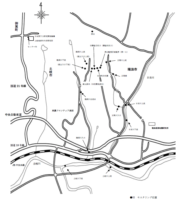 ���j�^�����O�ʒu�}