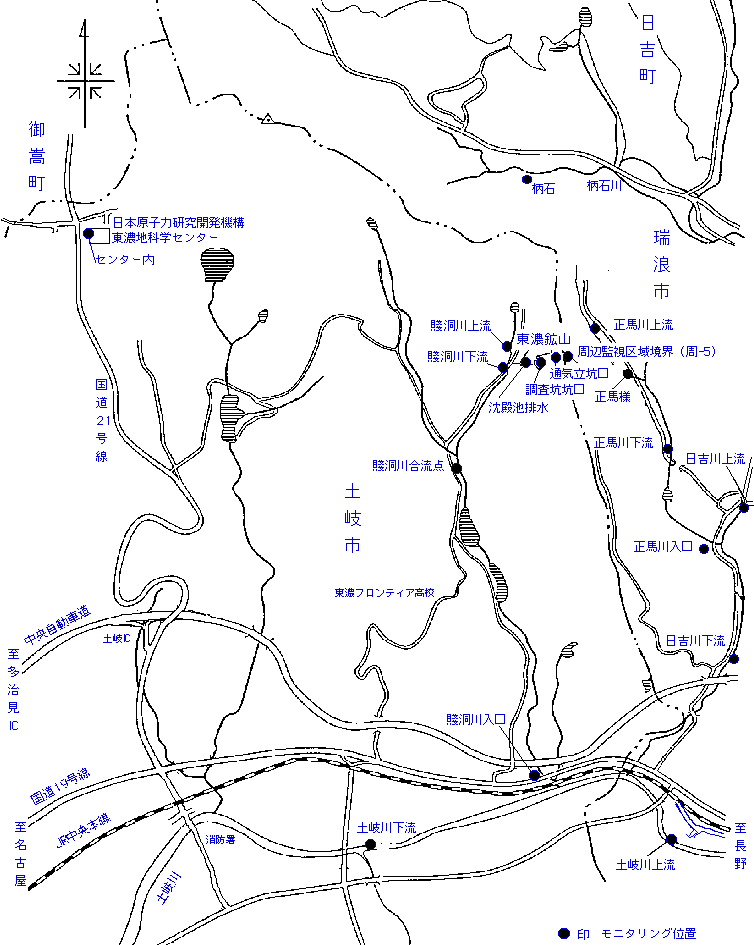 ���j�^�����O�ʒu�}