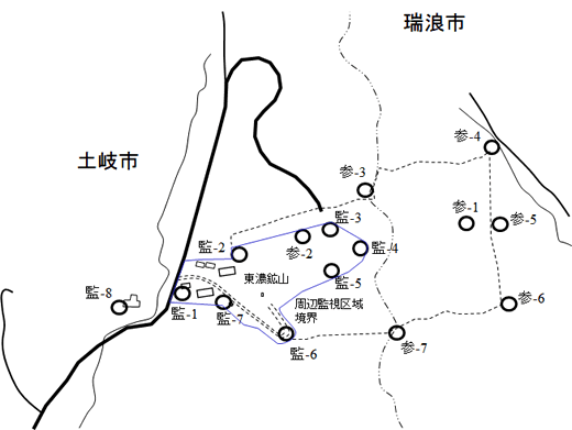 測定箇所地図