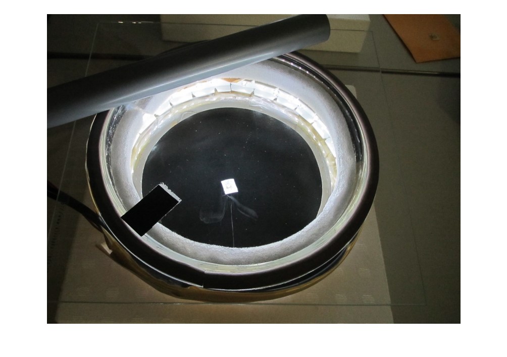 Cloud Chamber for learning radiation image