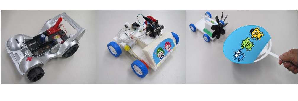 Energy car for learning environment and energy image