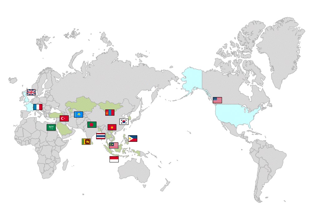 国際協力のイメージ図