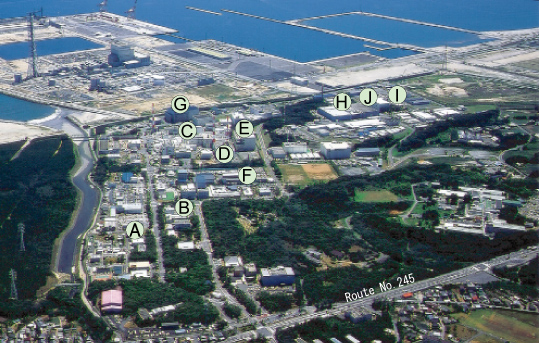 Major Facilities in Nuclear Fuel Cycle Engineering Research Institute